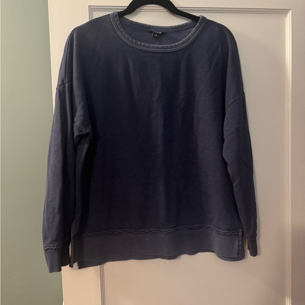 Buffalo David Bitton Dark Blue Crewneck Sweater